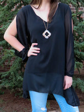 Top Angelina - Black - The Ruby Lotus Boutique