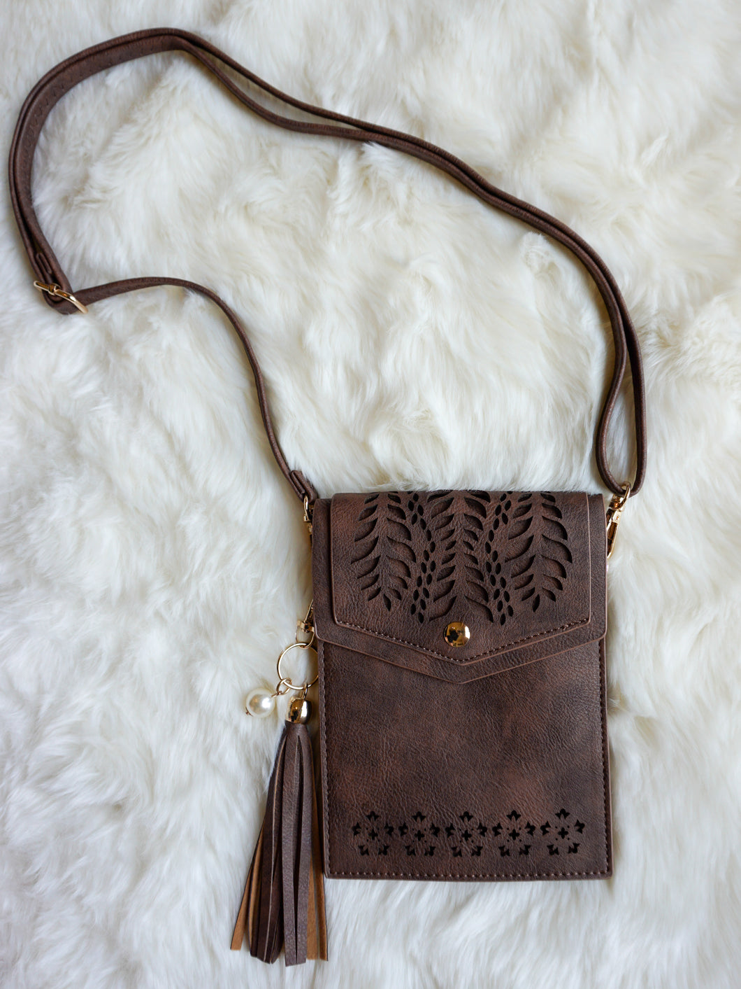 Bag Enid - Coffee - The Ruby Lotus Boutique