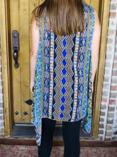 Top Rebecca - Blue - The Ruby Lotus Boutique
