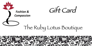 Gift Card Gift Card - All Occasions - The Ruby Lotus Boutique