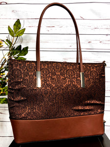 Bag Bartlesville - Brown, Large - The Ruby Lotus Boutique