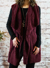 Outerwear April - Burgundy - The Ruby Lotus Boutique