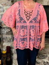 Top Evie - Salmon - The Ruby Lotus Boutique