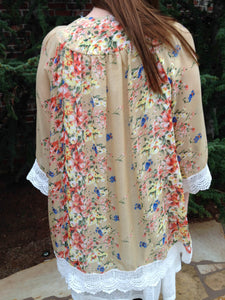 kimono Julie - Camel - The Ruby Lotus Boutique