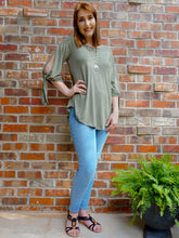Top Mariah - Olive - The Ruby Lotus Boutique