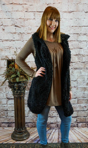 Outerwear Nicole - Black - The Ruby Lotus Boutique